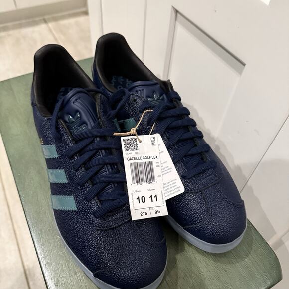 New Adidas Gazelle Lux Spikeless Golf Shoes Blue Size 10 JI4158 main image 5